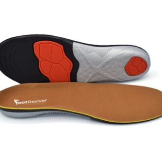 Footreviver shock absorbing orthotic insoles