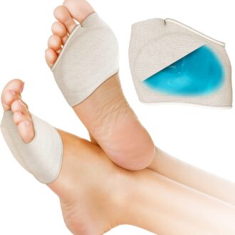 Gel ball of foot cushion pads for foot pain