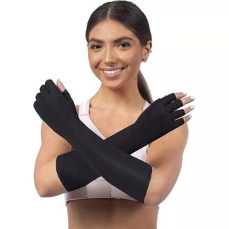 Compression gloves for poor circulation
