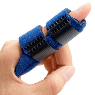 Finger Brace splint to help treat trigger finger and mallet finger